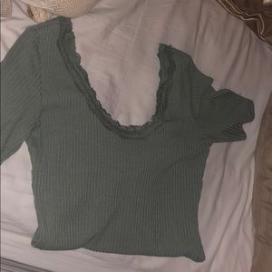 Forever 21s one piece woman’s olive green